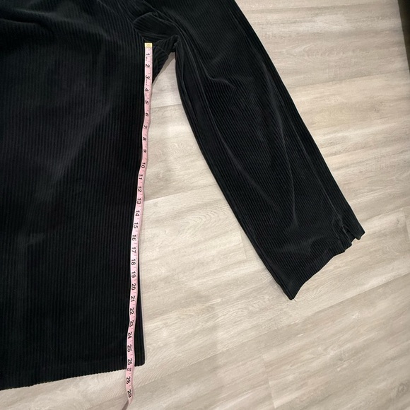 Nike Set of Sportswear Velour Half Zip Pullover and Wide Leg Pants Set Small - Picture 9 of 10